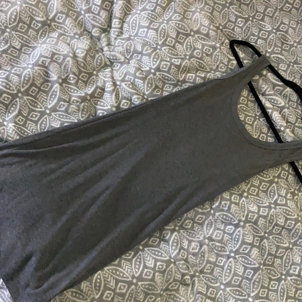 Fashion nova cute gray tight dress